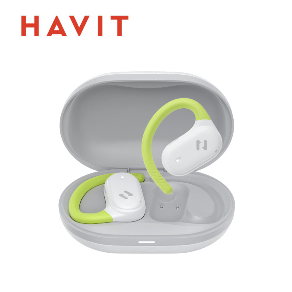 【HAVIT】OWS915 高續航戶外開放式藍牙耳機 白色