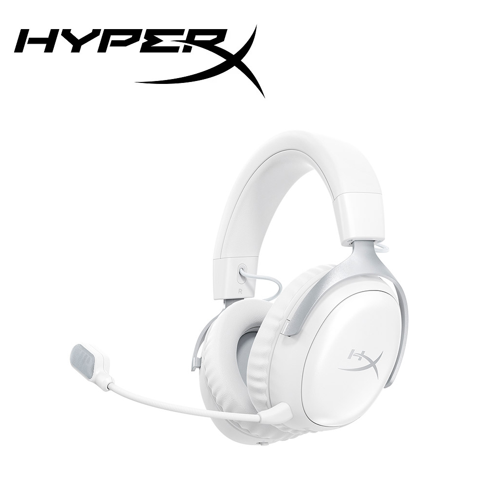 【HyperX】Cloud III S 無線雙模 電競耳機 白色