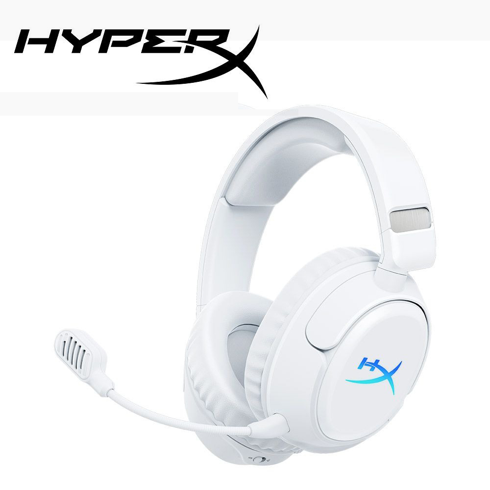【HyperX】Cloud Flight 2 RGB 雙模無線電競耳機 白色
