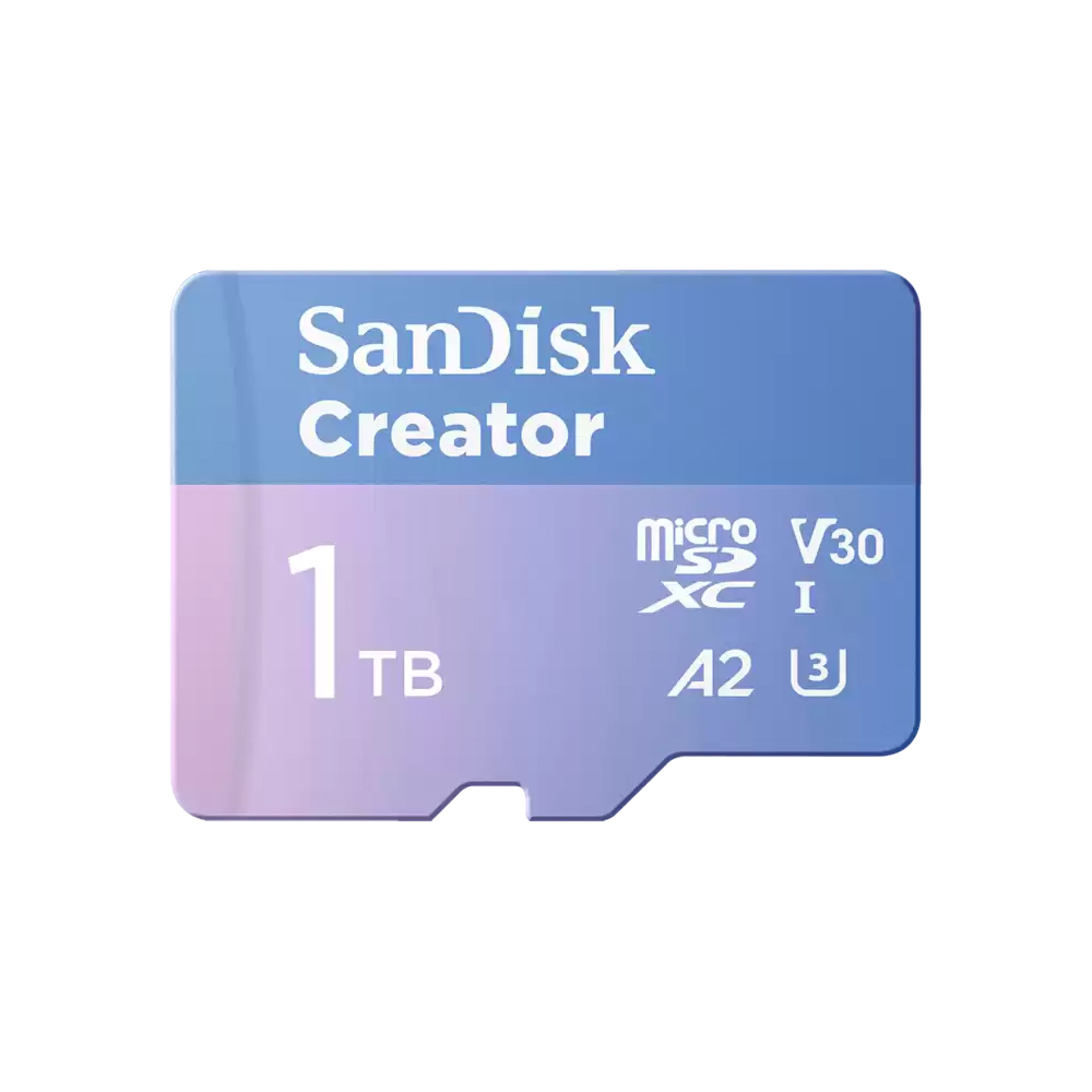 【SanDisk】CREATOR microSD UHS-I 記憶卡 1TB