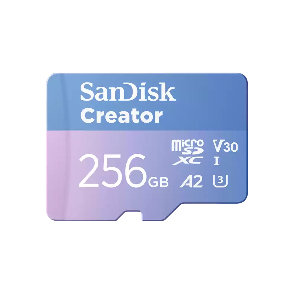 【SanDisk】CREATOR microSD UHS-I 記憶卡 256GB