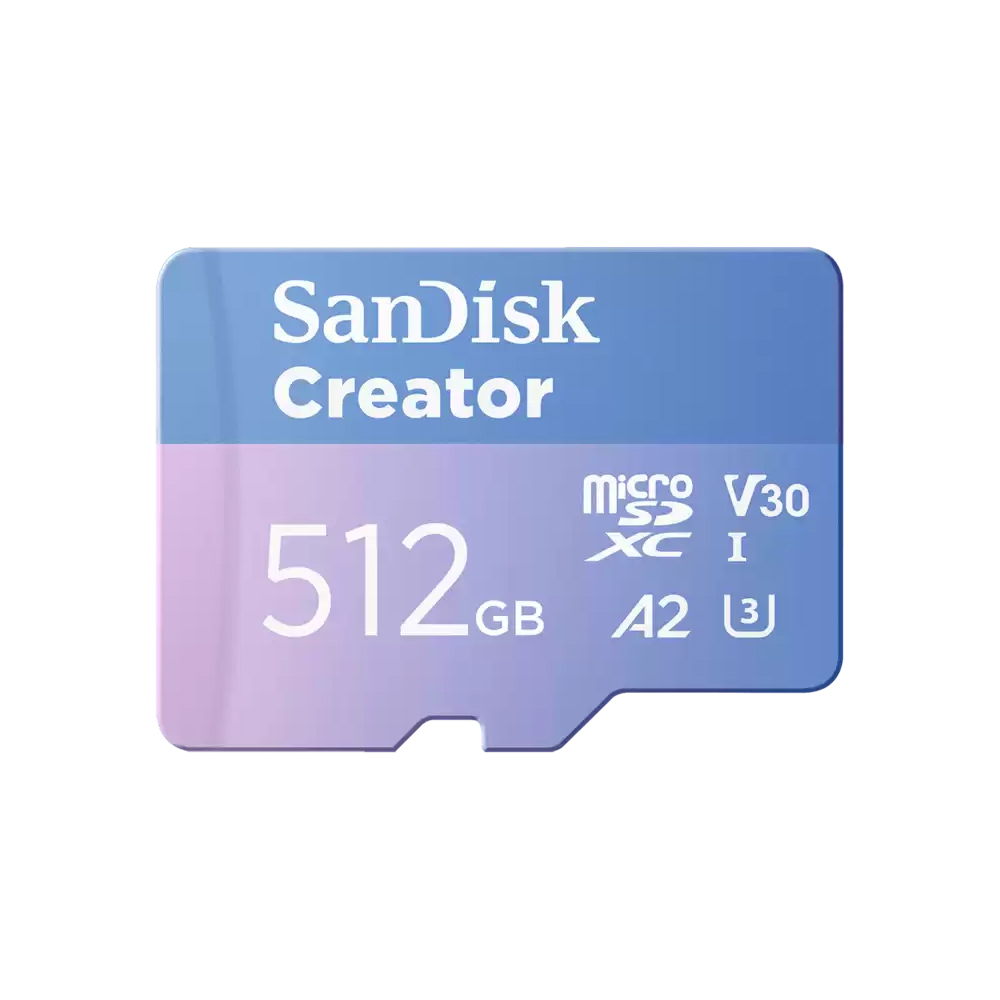 【SanDisk】CREATOR microSD UHS-I 記憶卡 512GB