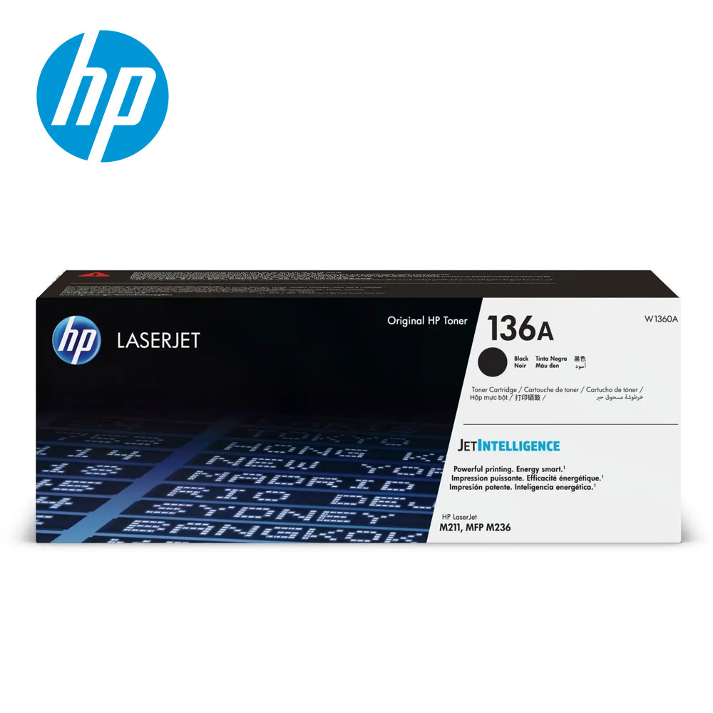 【HP 惠普】W1360A 黑色碳粉匣 136A