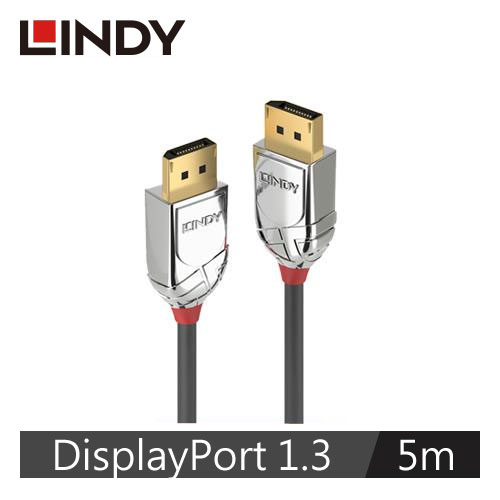 【LINDY 林帝】CROMO LINE DISPLAYPORT 1.3版 公 TO 公 傳輸線 5M 36304
