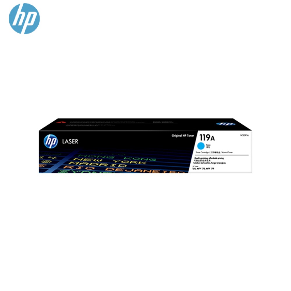 【HP 惠普】119A 青色碳粉匣 W2091A