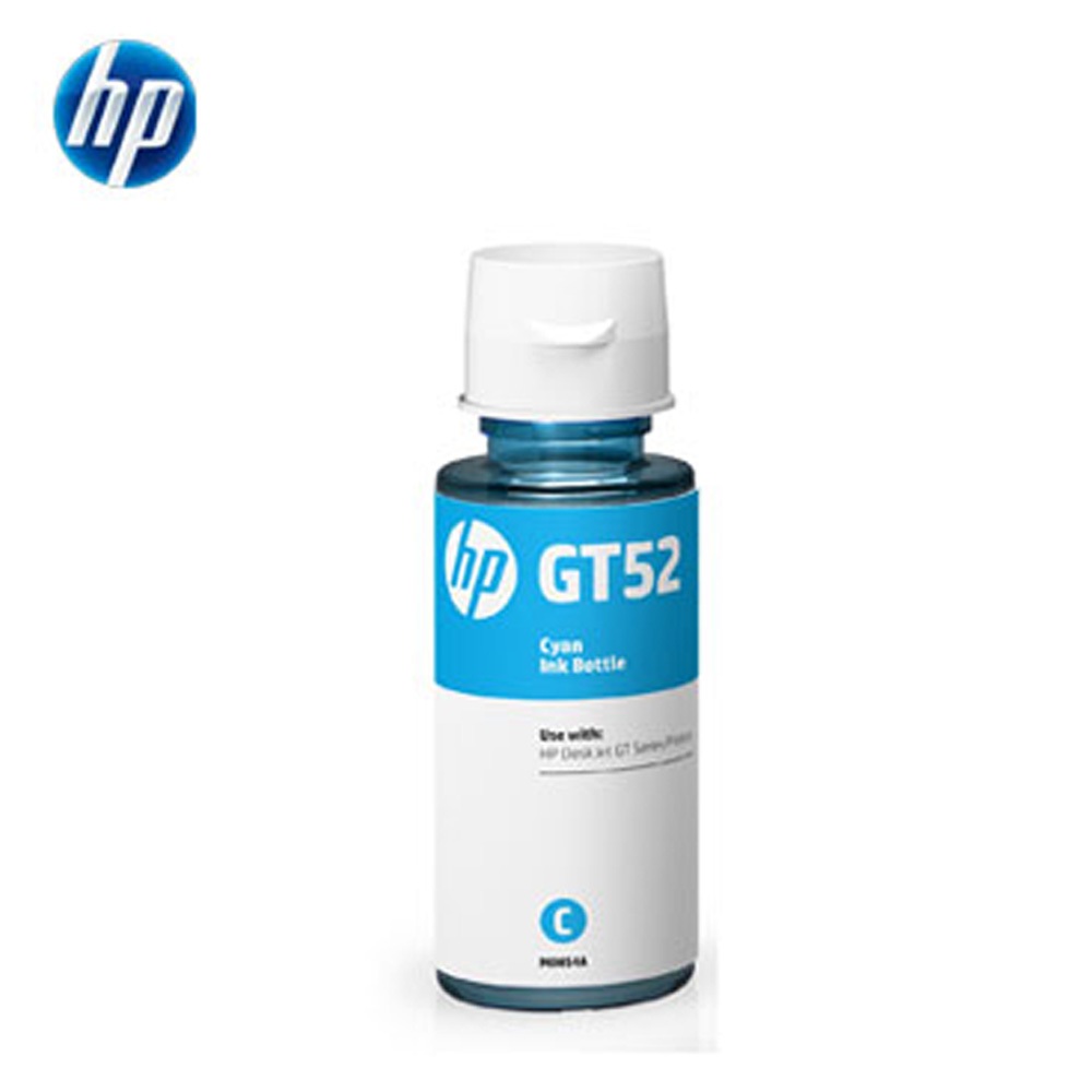 【HP 惠普】M0H54AA GT52 藍色墨水瓶