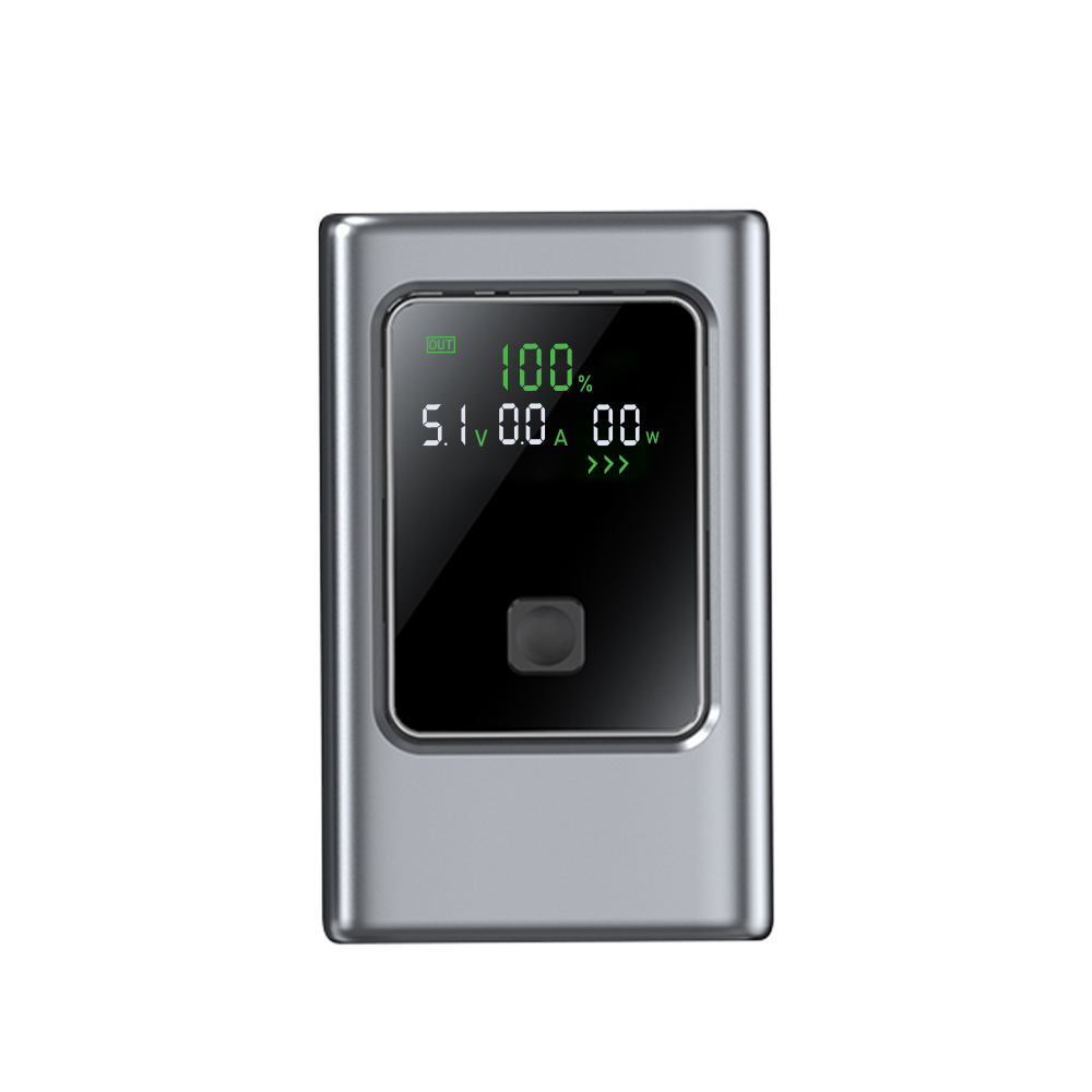 【MCK】MCK-NB35 35W 顯示屏行動電源 10000mah｜銀色