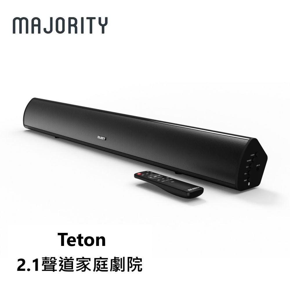 【MAJORITY】Teton 2.1聲道家庭劇院聲霸