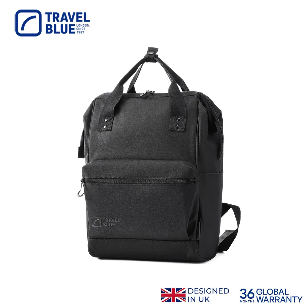 【Travel Blue 藍旅】手提後背包 TB3067 大款黑色