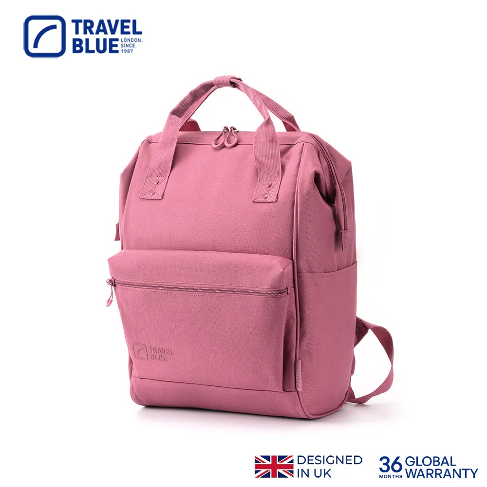 【Travel Blue 藍旅】手提後背包 TB3065 大款霧紫