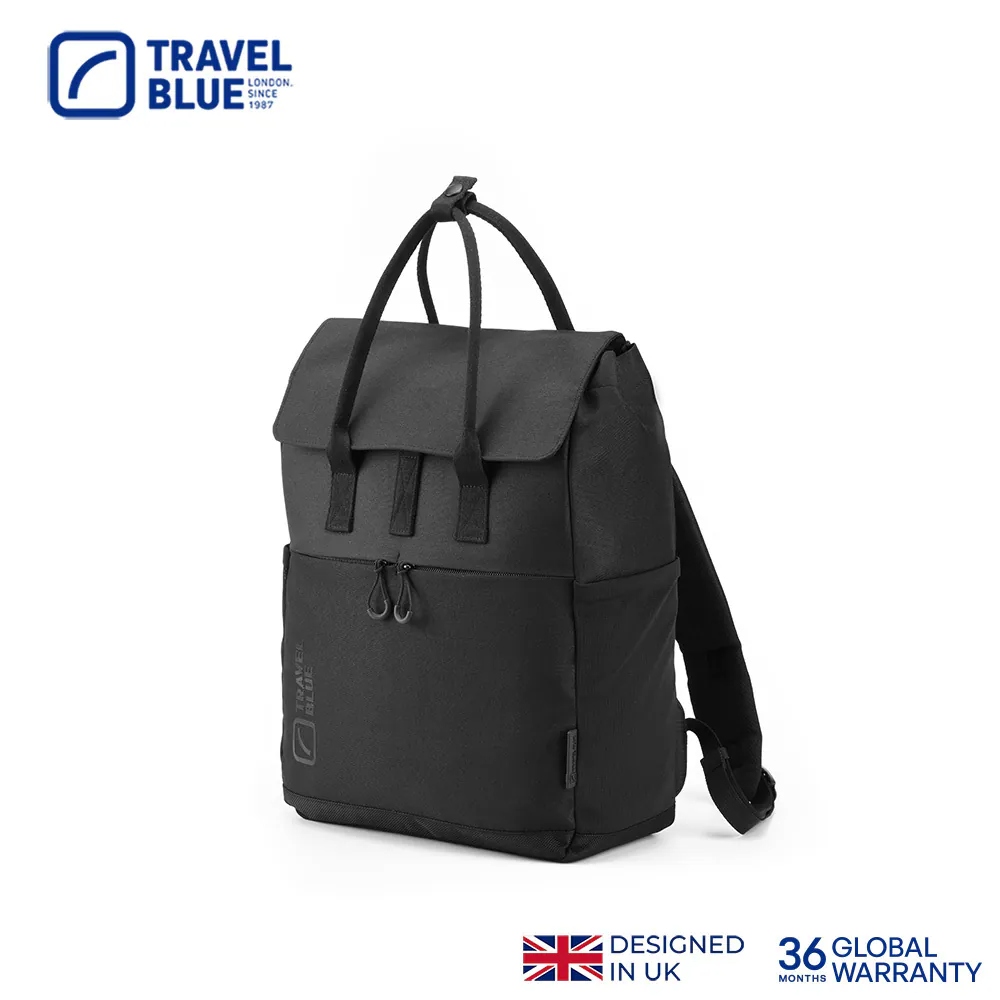 【Travel Blue 藍旅】手提後背包 TB3046 中款黑色