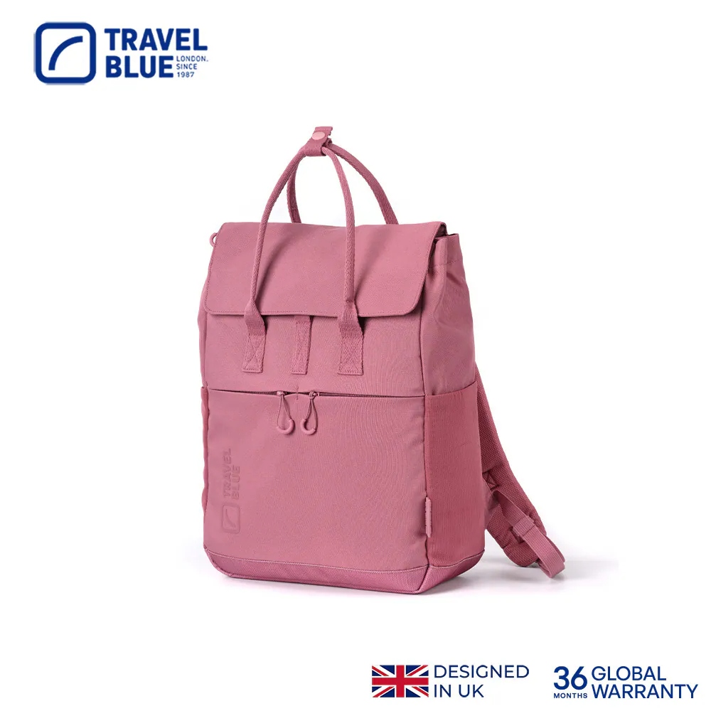 【Travel Blue 藍旅】手提後背包 TB3044 中款霧紫