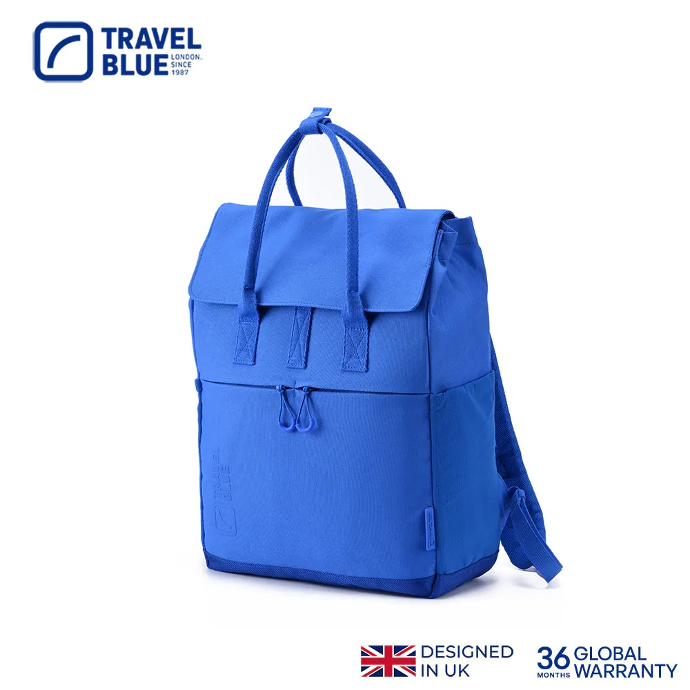 【Travel Blue 藍旅】手提後背包 TB3041 中款鈷藍