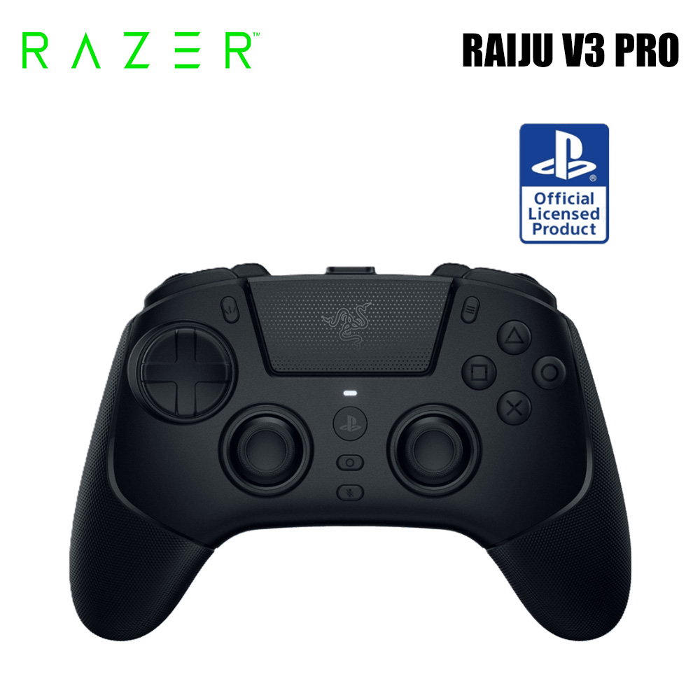 【Razer 雷蛇】Raiju V3 Pro 無線控制器 黑色｜適用 PS5+PC