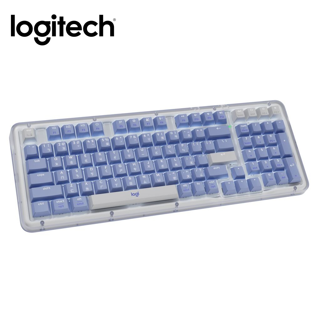 【Logitech 羅技】ALTO KEYS K98M 機械式無線鍵盤 夢幻紫