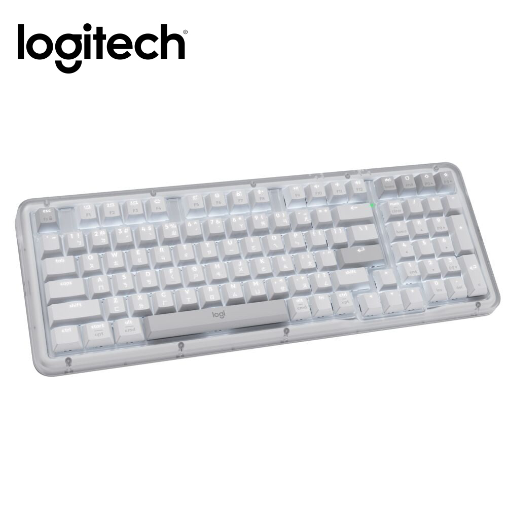 【Logitech 羅技】ALTO KEYS K98M 機械式無線鍵盤 珍珠白