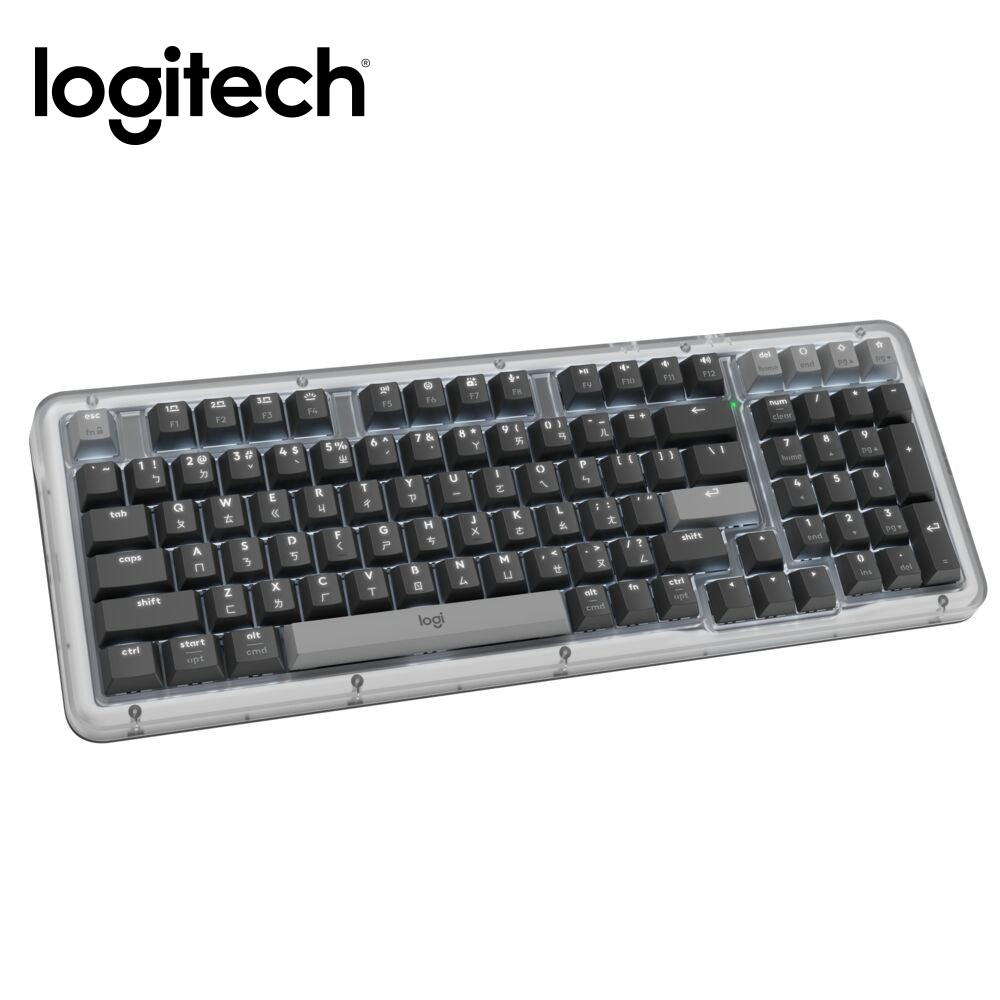 【Logitech 羅技】ALTO KEYS K98M 機械式無線鍵盤 石墨黑