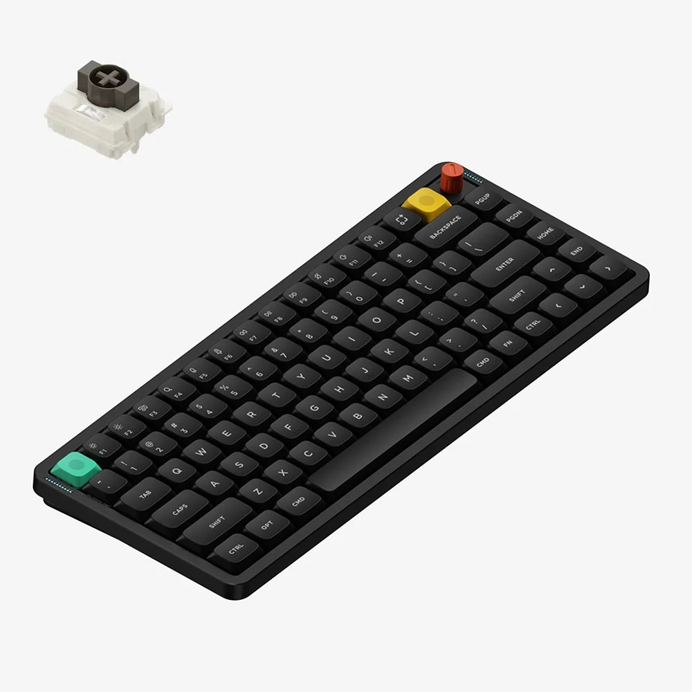 【NuPhy】Air75 V3 三模無線矮軸機械鍵盤｜黑色茶軸