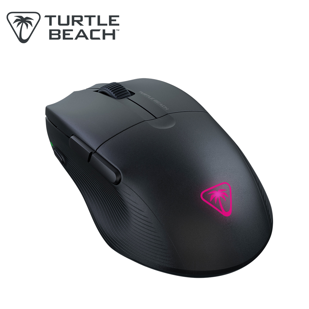 【Turtle Beach】Pure Air 輕量化RGB三模無線電競滑鼠 黑色