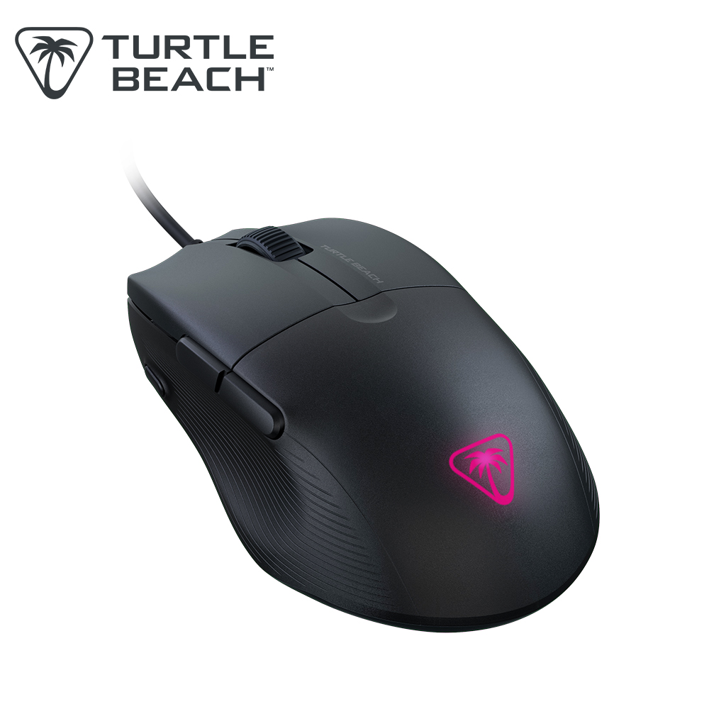【Turtle Beach】Pure SEL 輕量化RGB有線電競滑鼠 黑色