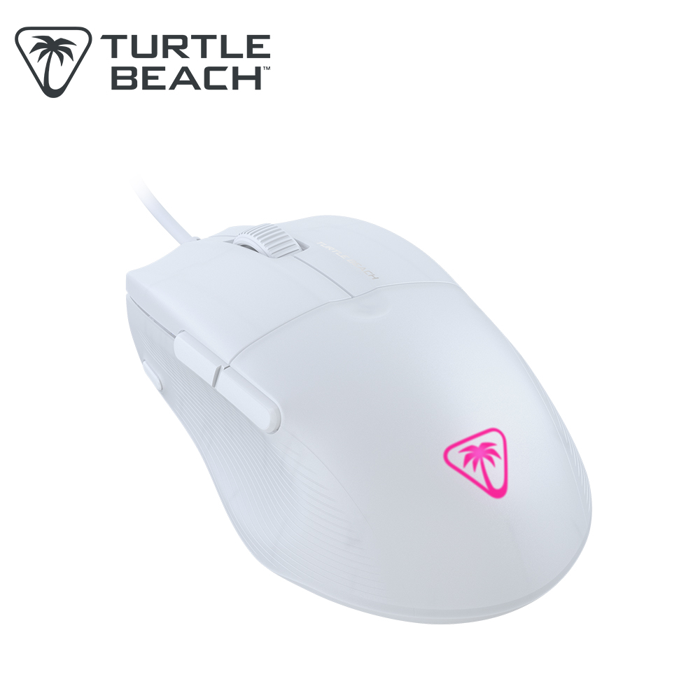 【Turtle Beach】Pure SEL 輕量化RGB有線電競滑鼠 白色