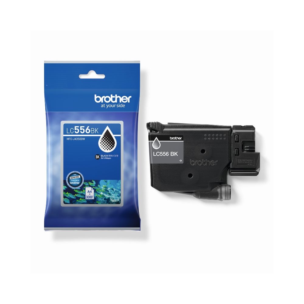 【brother】LC556BK 標準容量黑色墨水匣