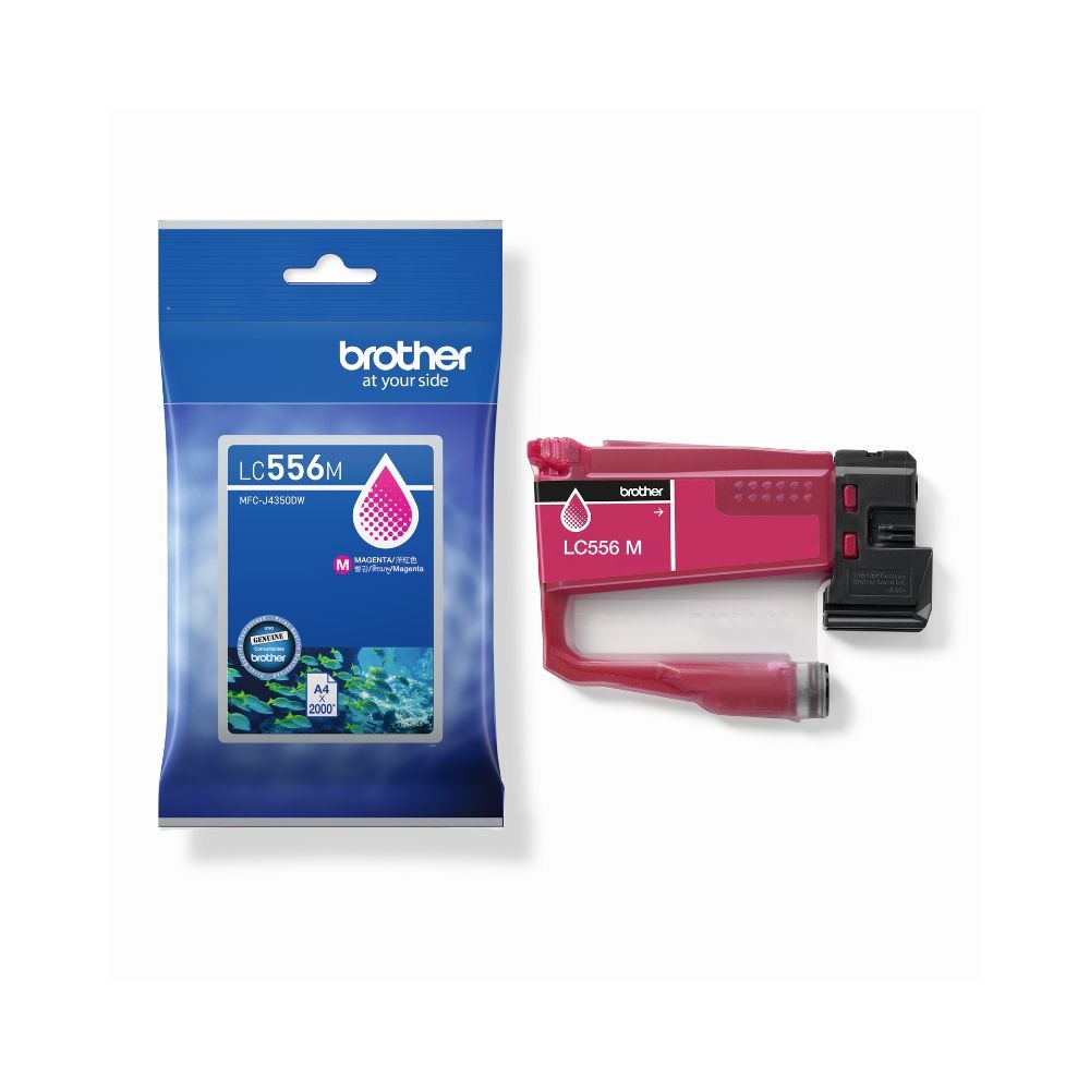 【brother】LC556M 標準容量紅色墨水匣