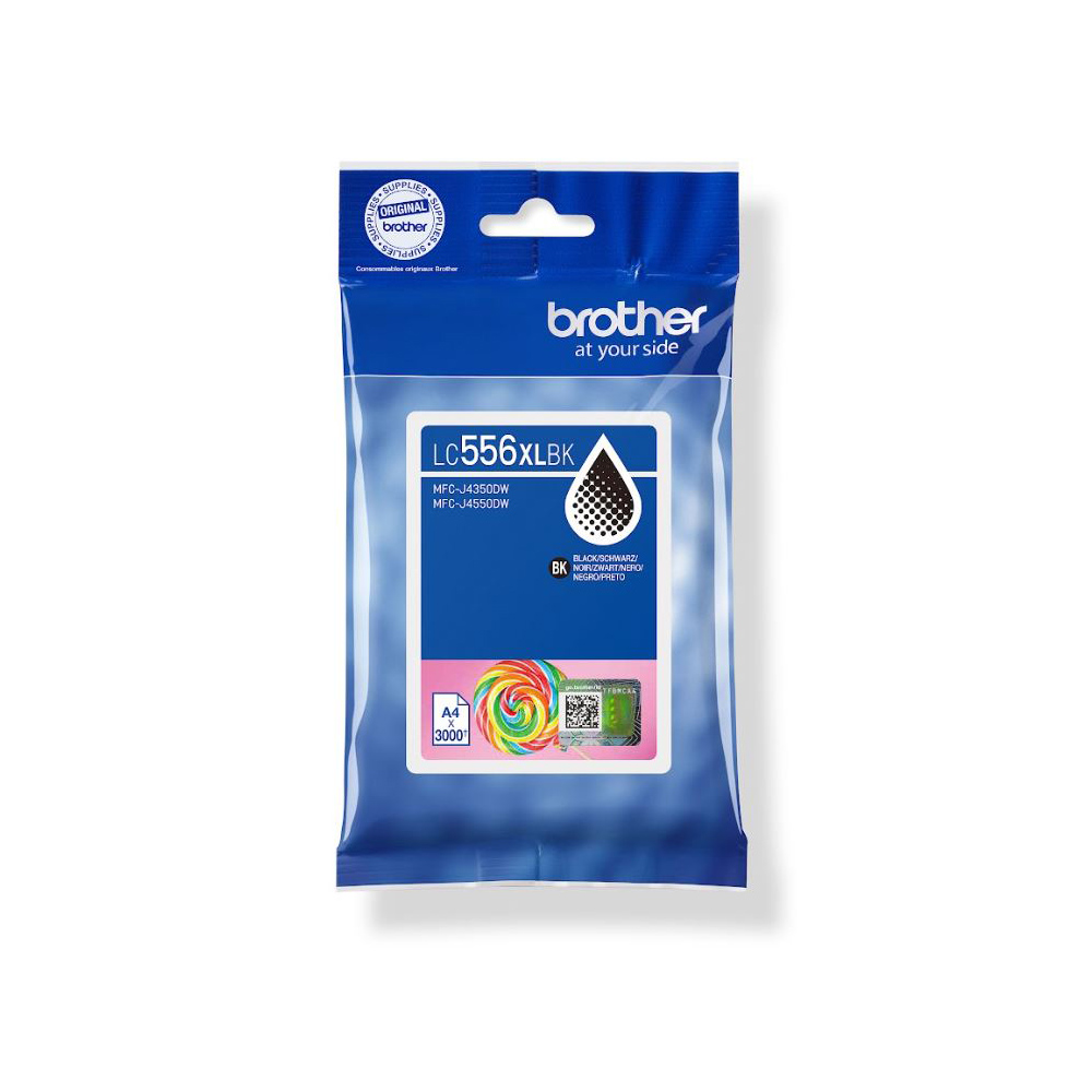 【brother】LC556XL BK 高容量黑色墨水匣