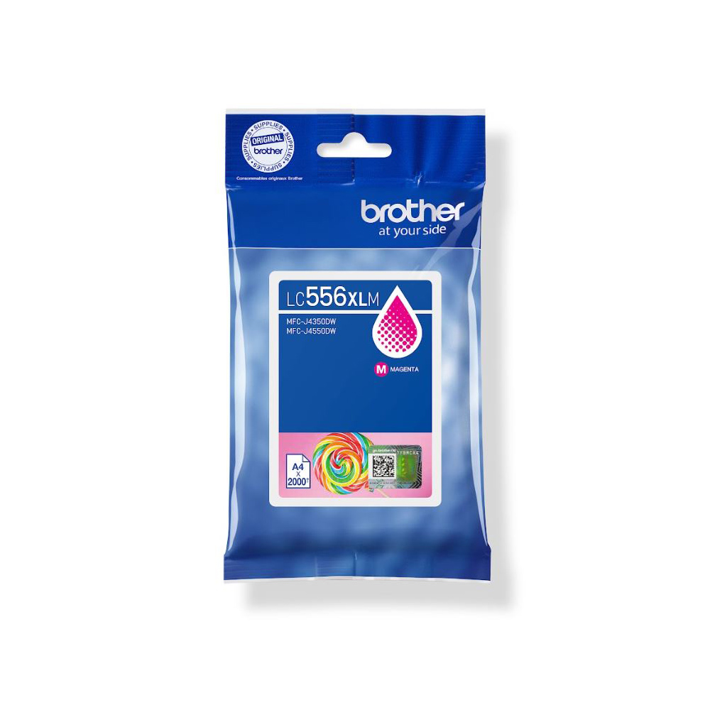 【brother】LC556XL M 高容量紅色墨水匣