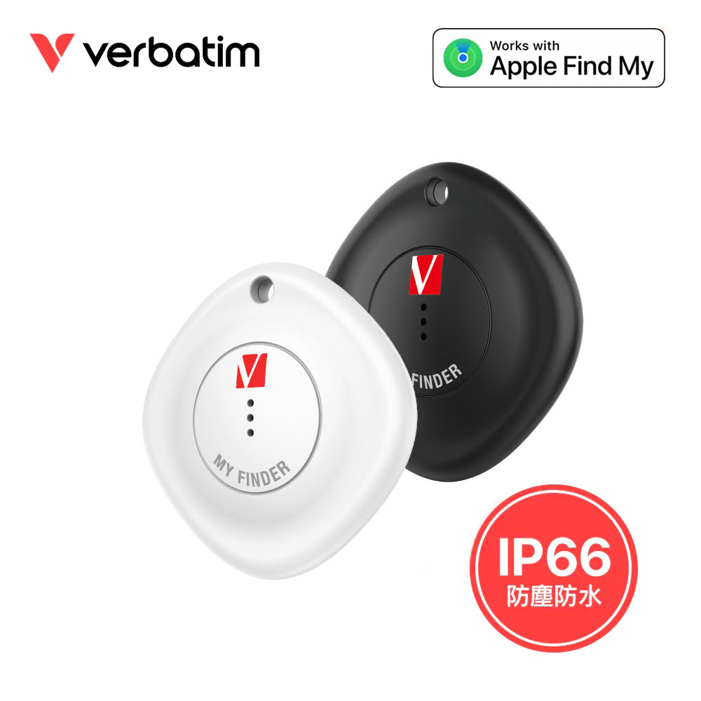 【Verbatim 威寶】MyFinder Tracker 藍牙追蹤器 2入組