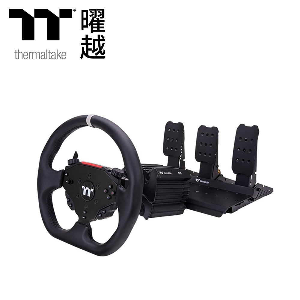 【Thermaltake 曜越】G15直驅式賽車方向盤與踏板