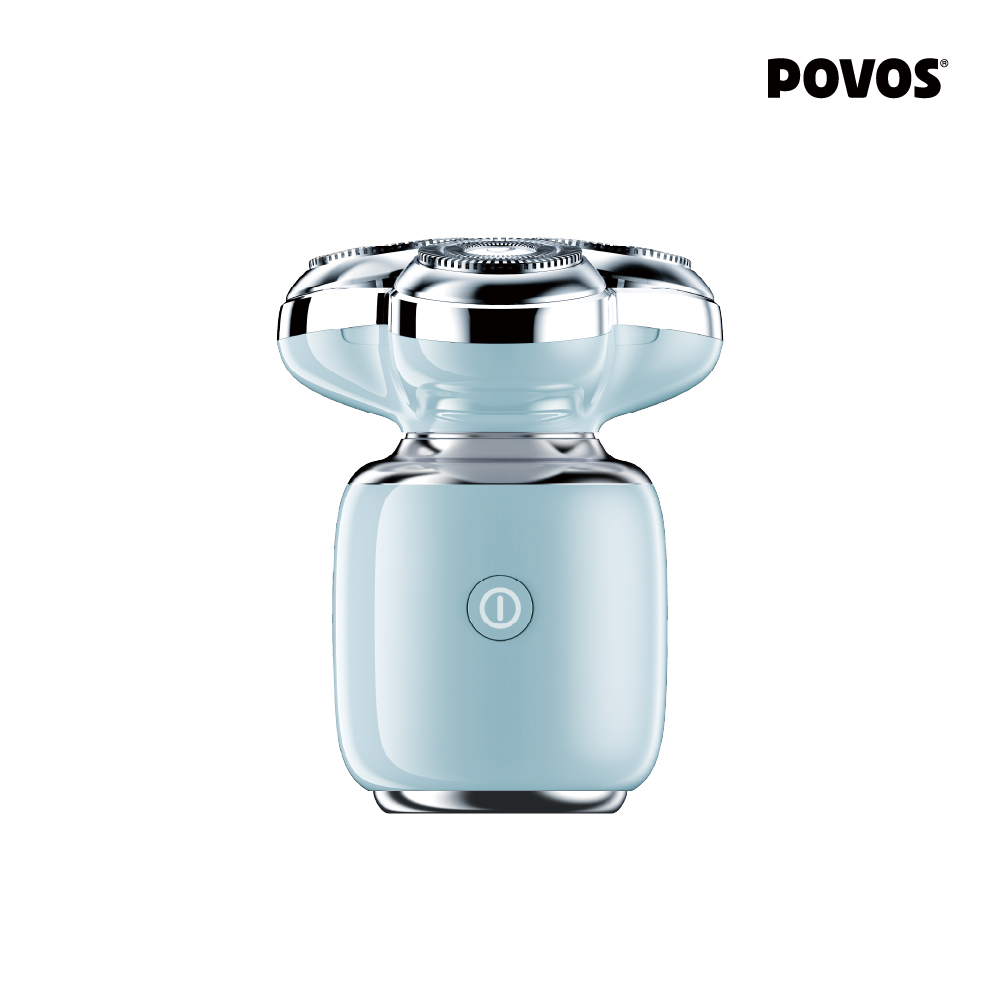 【Povos】小星鑽隨行迷你刮鬍刀 雲朵藍