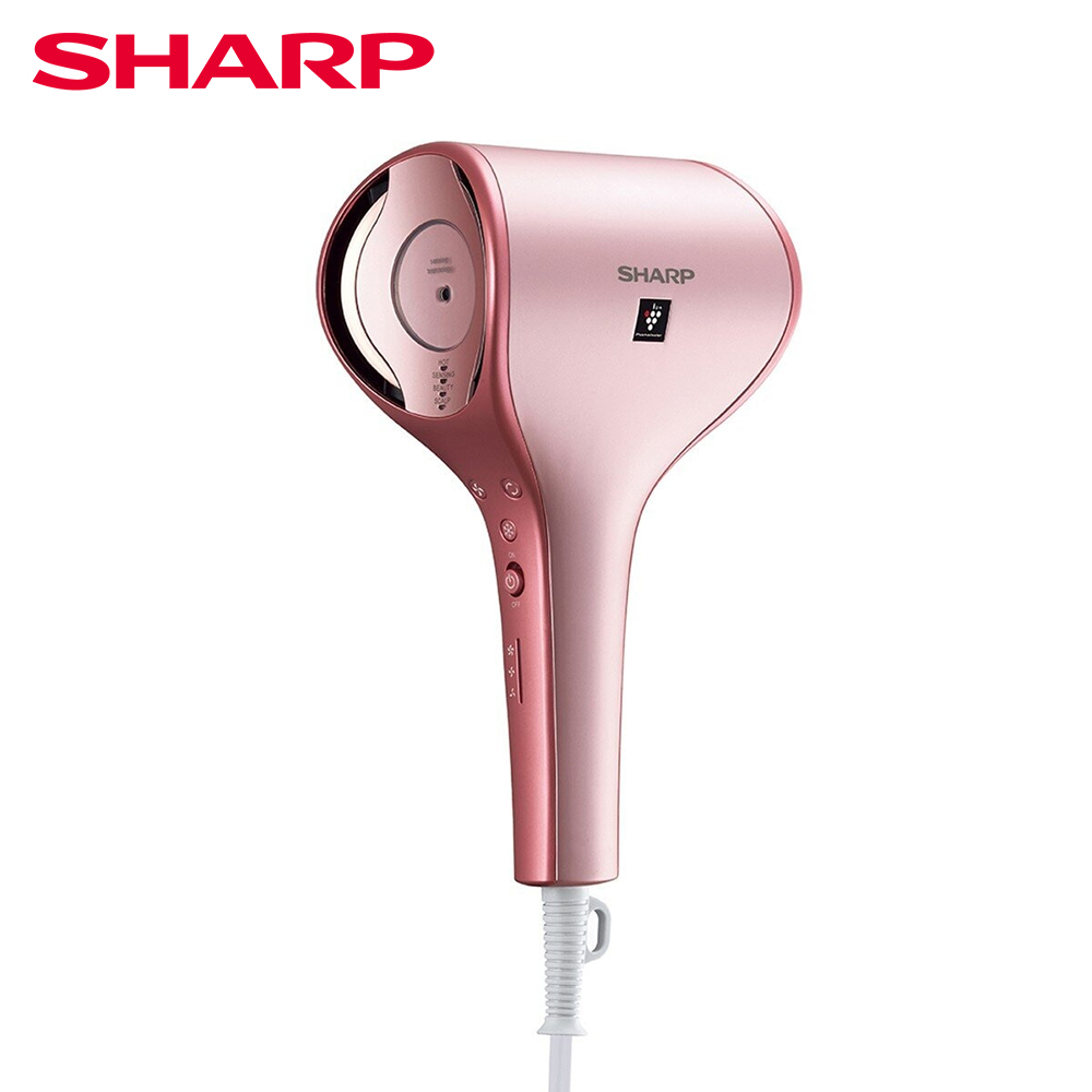 【SHARP 夏普】IB-WX1T 雙氣流智慧吹風機｜粉色