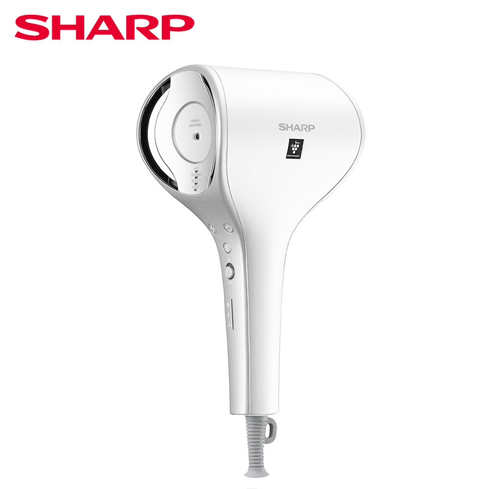 【SHARP 夏普】IB-WX1T 雙氣流智慧吹風機｜白色