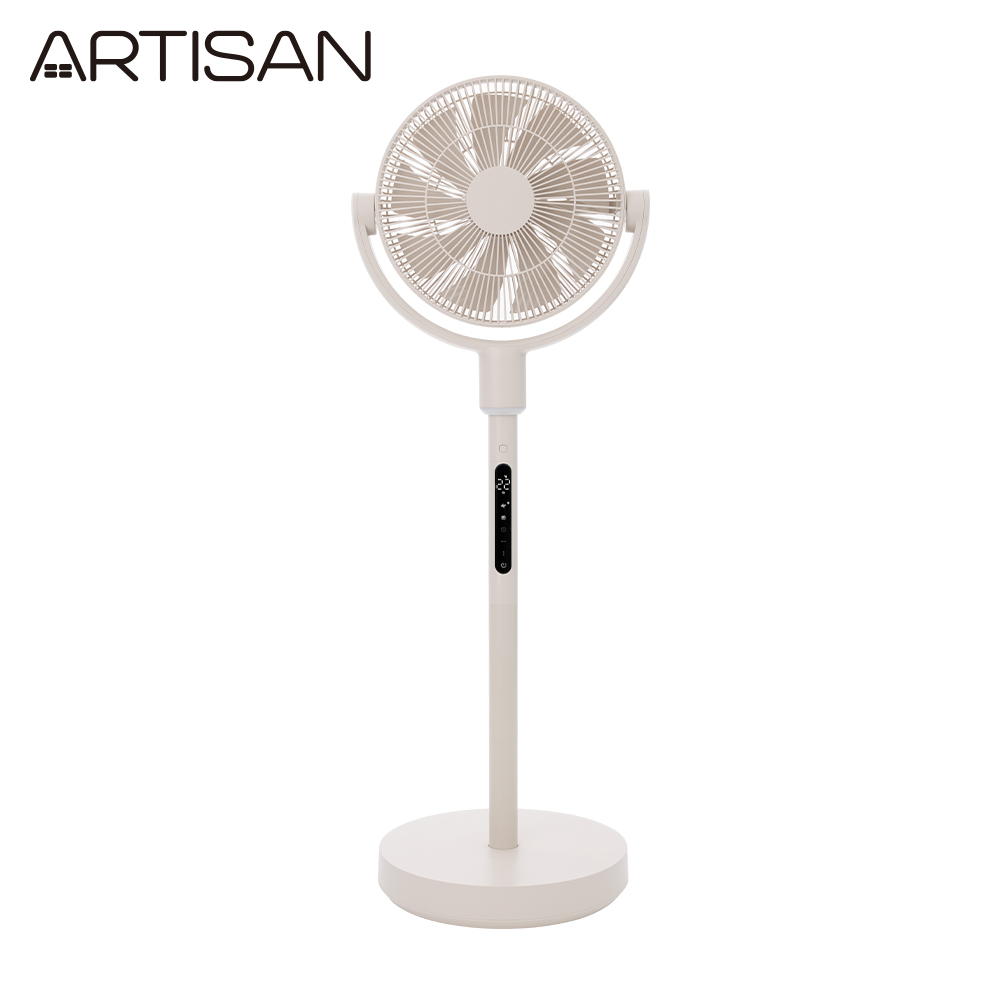【ARTISAN｜奧堤森】3D無線循環風扇/燕麥杏 LF1404