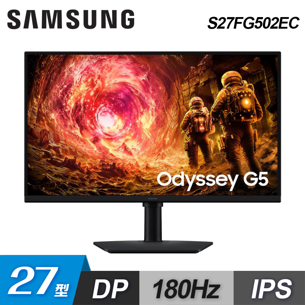 【SAMSUNG 三星】S27FG502EC Odyssey OLED G5 27型 電競螢幕