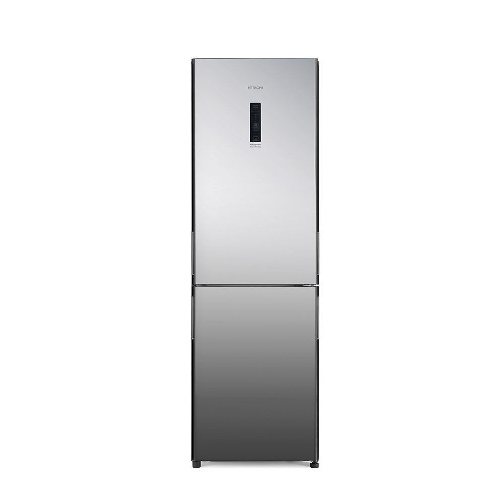 【HITACHI 日立】313L 變頻右開雙門冰箱 琉璃鏡｜含基本安裝