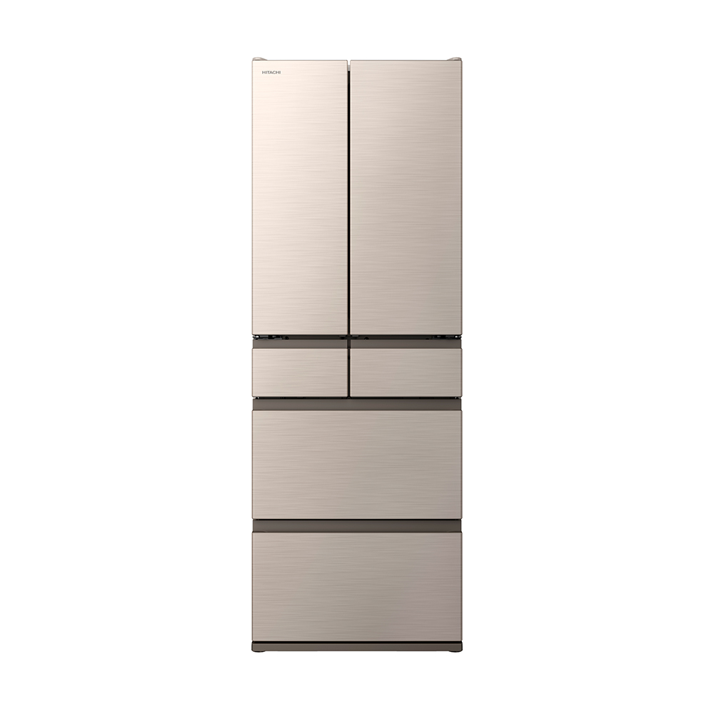 【HITACHI 日立】RHSF53NJ-CNX 527L變頻六門冰箱 星燦金｜含基本安裝