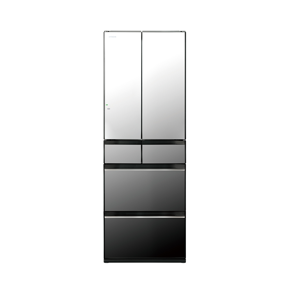 【HITACHI 日立】R-HW540RJ-X 537L 變頻六門冰箱 琉璃鏡｜含基本安裝