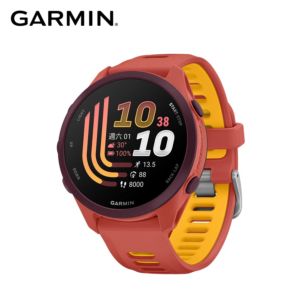 【GARMIN】Forerunner 170 Music GPS智慧跑錶《艷粉紅》