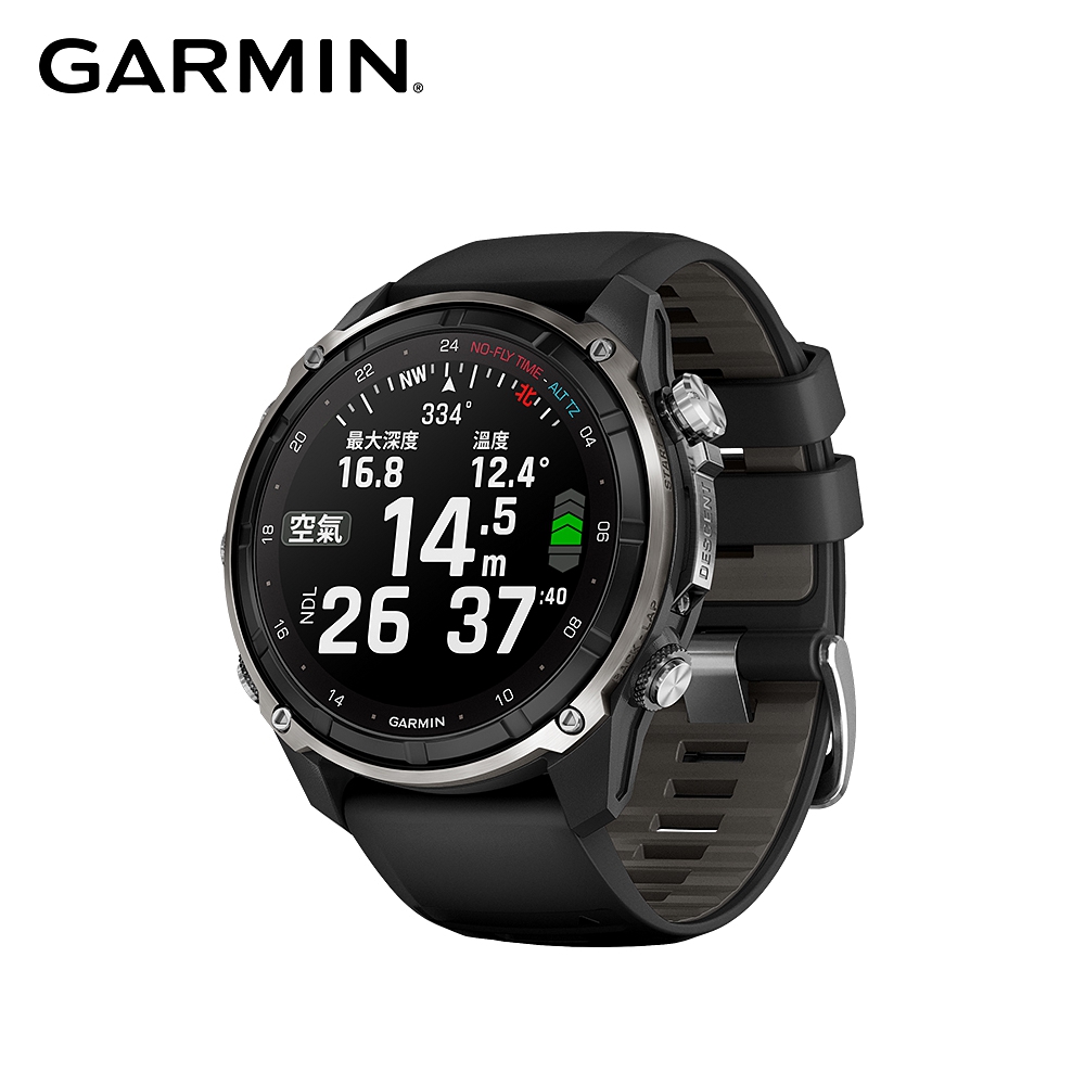 【GARMIN】Descent MK3i GPS 潛水電腦錶 51mm《鈦銀色》
