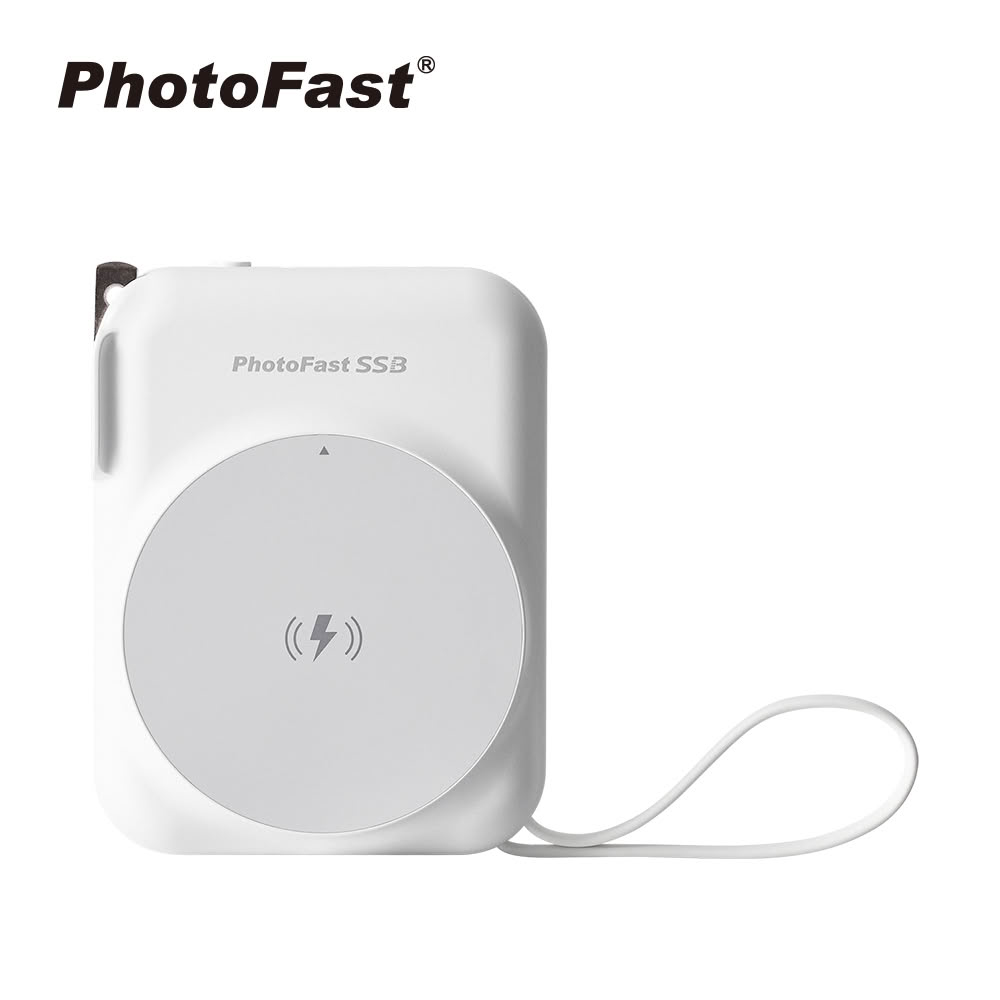 【PhotoFast】SSB AllDay 防爆充 固態行動電源 10000mAh 白色