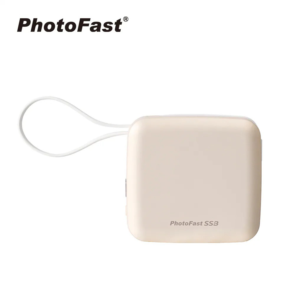 【PhotoFast】SSB mini充 10000mAh 固態行動電源｜沙漠色