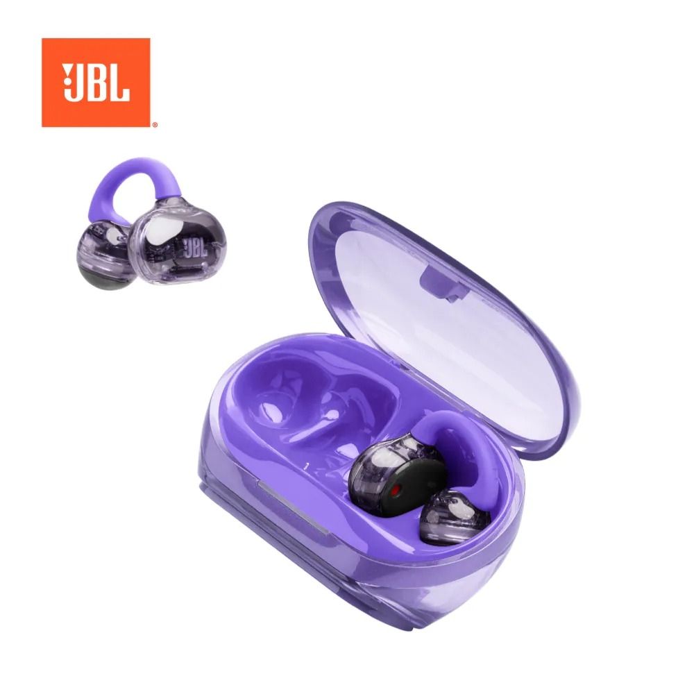 【JBL】Soundgear CLIP 開放式無線耳夾藍牙耳機｜紫色