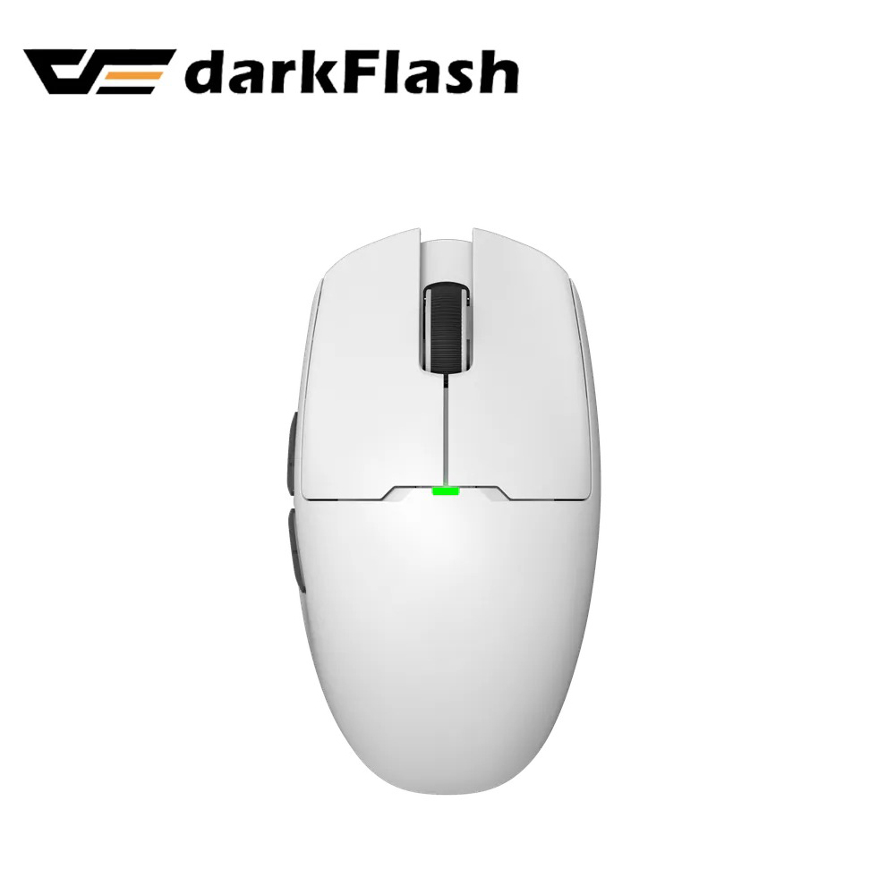 【darkFlash】DFM80 PRO 三模輕量滑鼠 旗艦款｜寂靜白