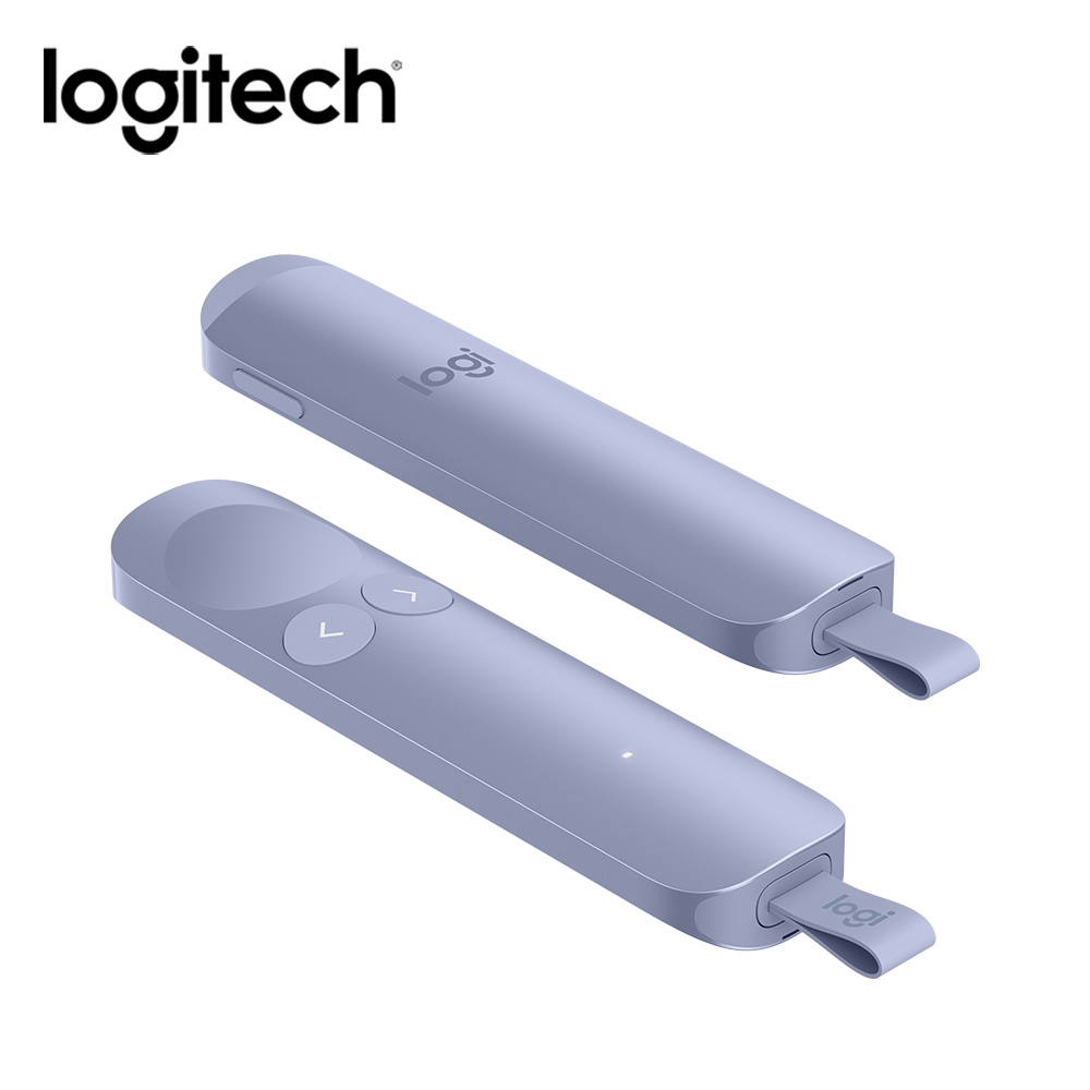 【Logitech 羅技】Spotlight 2 雷射簡報器｜星暮紫