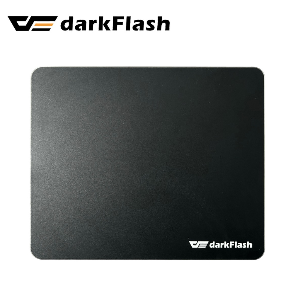 【darkFlash】DMP300 玻璃滑鼠墊｜曜石黑