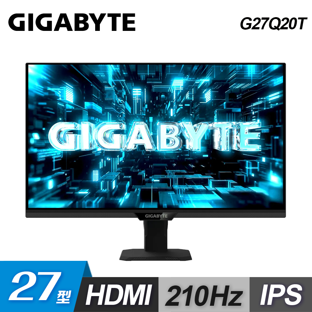 【GIGABYTE 技嘉】G27Q20T 27型 Mini LED 電競螢幕