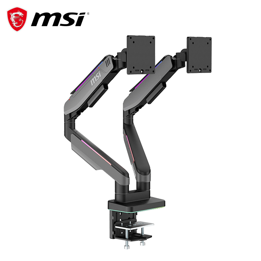 【MSI 微星】MPG MT201DRG 雙螢幕手臂支架