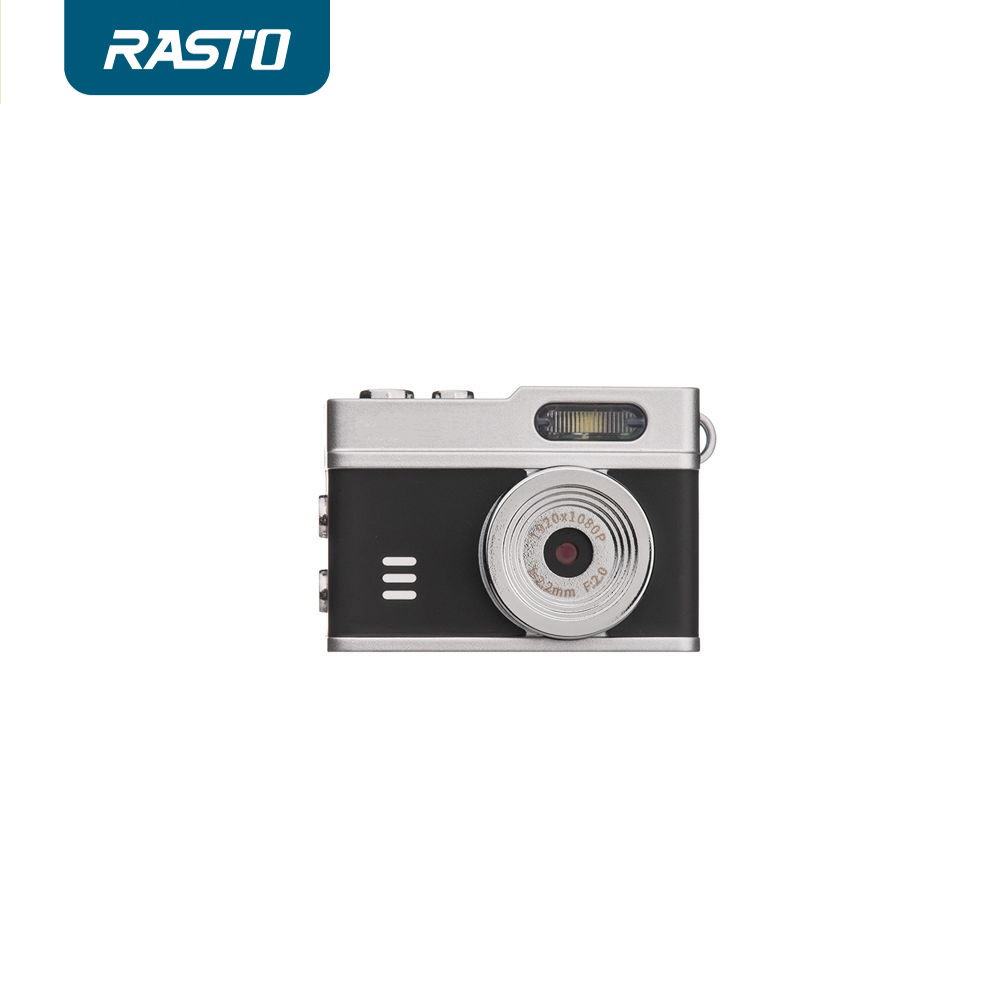 【RASTO】RP1 Full HD 1080P 微型數位拍照錄影相機｜黑色